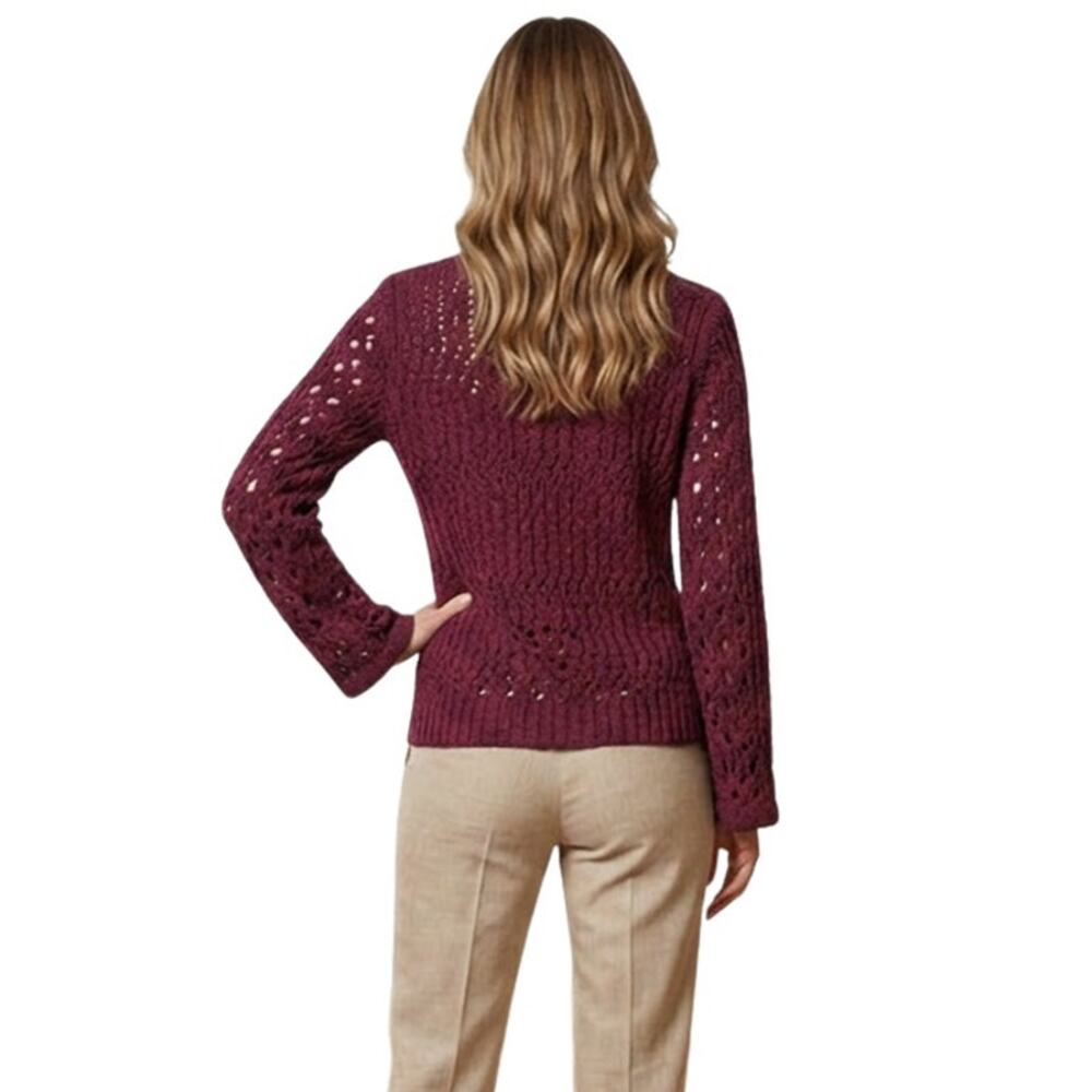 Chanel Knit Sweater 2014 Runway US 8 Luxury Style - Picture 3 of 11